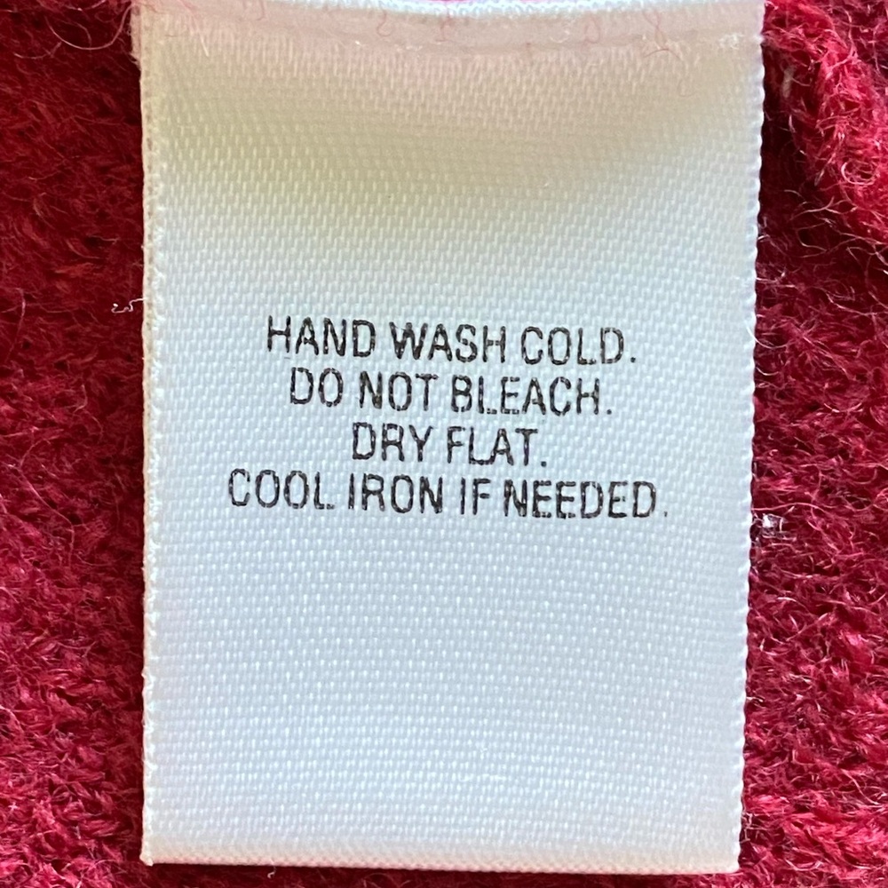 Classic Elements Deep Red Women's Button-Up Coat … - image 14